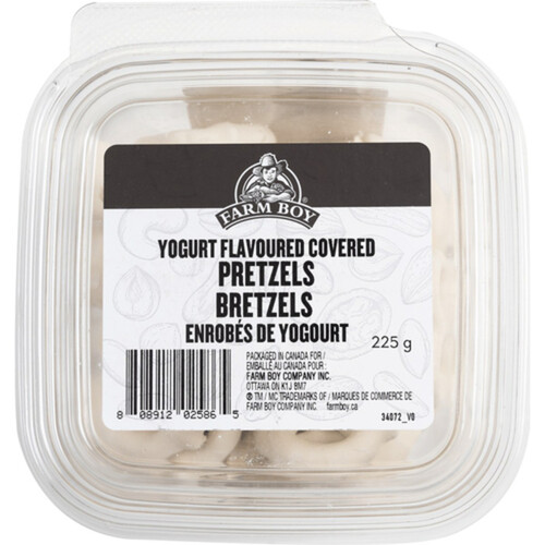 Farm Boy Pretzels Yogurt Covered Flavoured 225 g