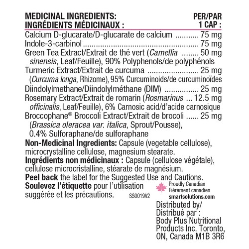 Lorna Vanderhaeghe Estrosmart Supplement Vegetarian Capsules 60 Count