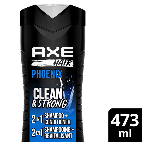 Axe 2-In-1 Shampoo And Conditioner Phoenix For Clean & Strong Hair 473 ml