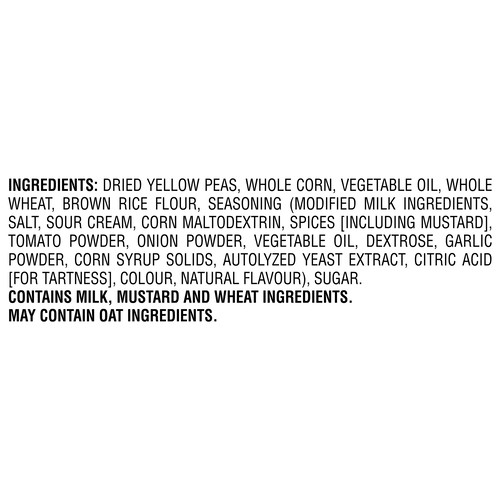 SunChips Garden Harvest Sour Cream Onion Garlic Snacks 215 g