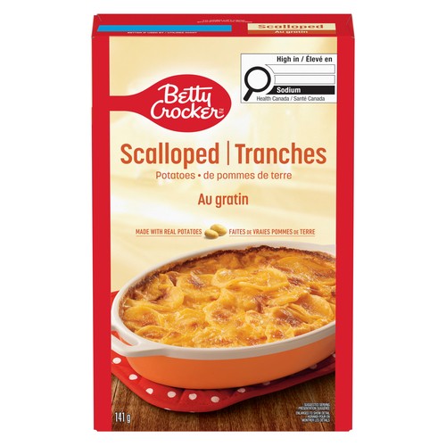 Betty Crocker Scalloped Potatoes Au Gratin 141 g