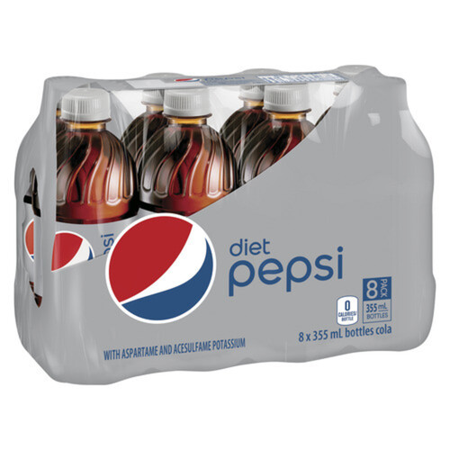 Pepsi Diet Pop 8 x 355 ml (bottles)