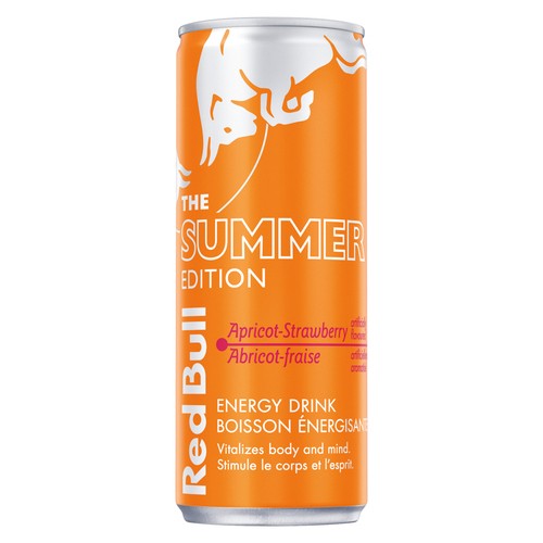 Red Bull Energy Drink Apricot-Strawberry 4 x 250 ml (cans)