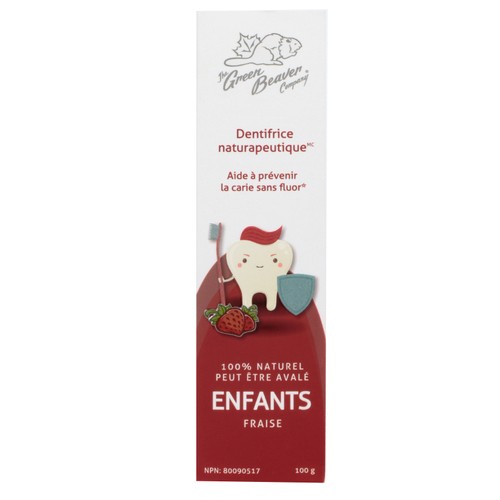 The Green Beaver Kids Toothpaste Strawberry 100 g