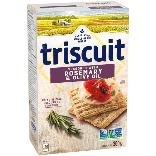 Triscuit Crackers Rosemary & Olive Oil 200 g