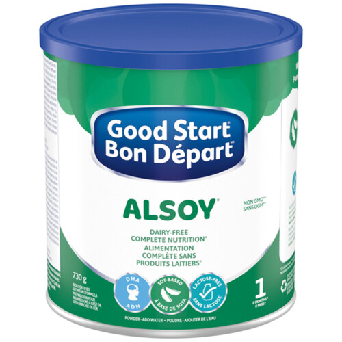 Good Start Alsoy Dairy-Free Stage 1 Baby Formula Powder With Omega-3 730 g