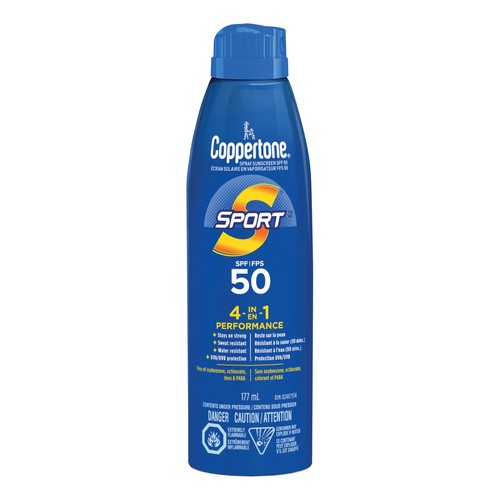 Coppertone Sport Sunscreen Spray SPF 50 177 ml