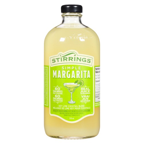 Stirrings Cocktail Mix Simple Margarita 750 ml (bottle)