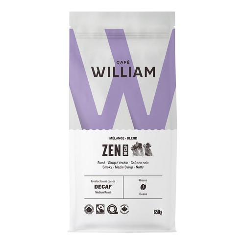 William Spartivento Organic Zen Coffee Beans Decaf 650 g