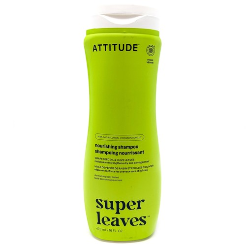 Attitude Shampoo Super Leaves Nourishing & Strengthening Natural 473 ml