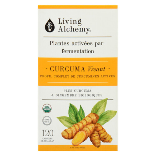 Living Alchemy Tumeric Alive Nutritional Supplement 120 EA Voilà