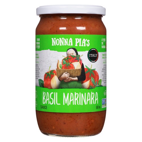 Nonna Pia's Sauce Basil Marinara 660 ml