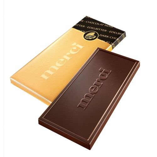 Merci Chocolate Bar 72% Dark 100 g