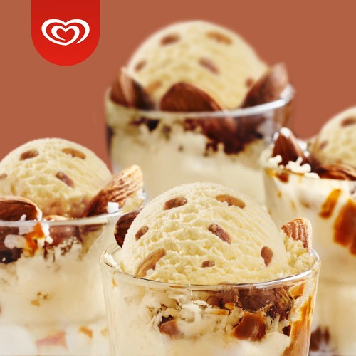 Walls Ice Cream Malai Kulfi With Cardamom Saffron & Almonds 1.41 L