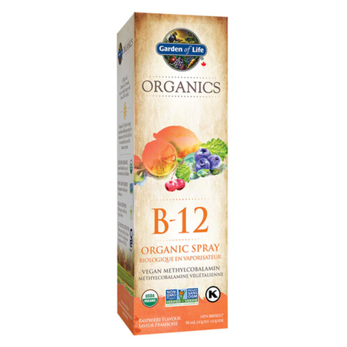 Garden Of Life Organic B-12 Spray Supplement 58 ml