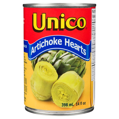 Unico Artichoke Hearts 398 ml