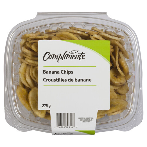 Compliments Banana Chips 275 g