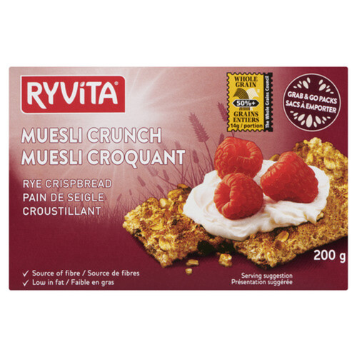 Ryvita Crispbread Muesli Crunch 200 g