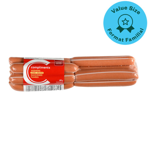 Compliments Wieners Jumbo 600 g