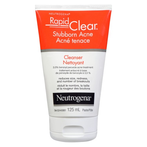 Neutrogena Rapid Clear Stubborn Acne Cleanser 125 ml