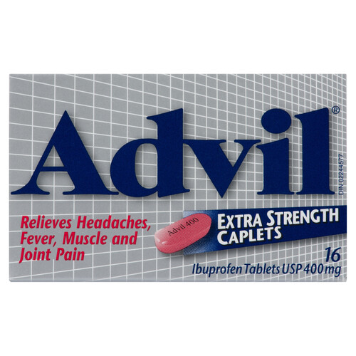 Advil Extra Strength 400 mg Caplets 16 EA