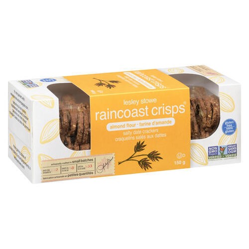 Lesley Stowe Raincoast Crisps Salty Date 150 g