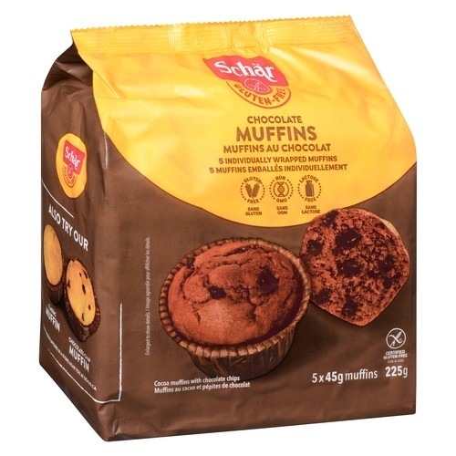 Schar Gluten-Free Muffins Chocolate 5 x 45 g
