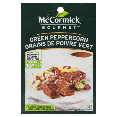 McCormick Gourmet Sauce Mix Green Peppercorn 38 g