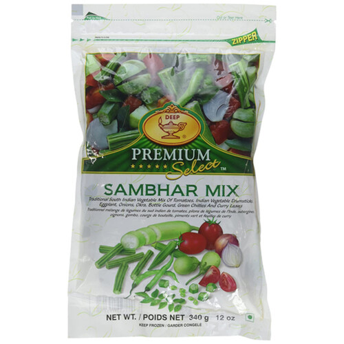 Deep Frozen Sambhar Mix Vegetables 340 g