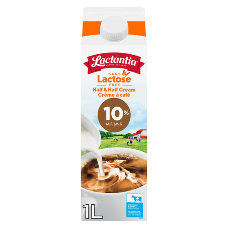 Lactantia LactoseFree 10 Cream 1 L Voilà Online Groceries & Offers