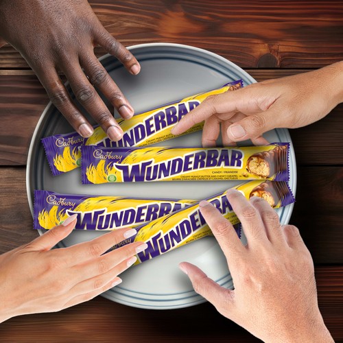 Cadbury Wunderbar Chocolate Bar Multipack 4 x 58 g