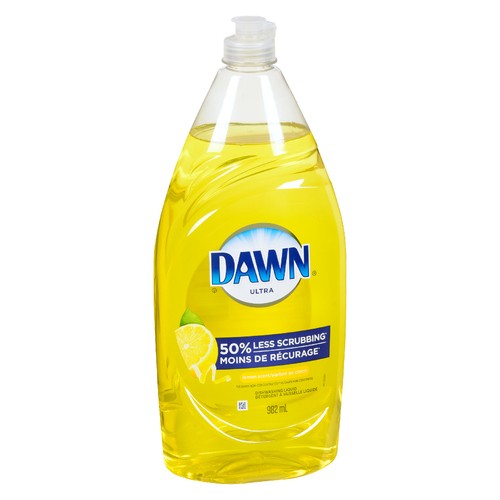 Dawn Ultra Dish Detergent Lemon 982 ml