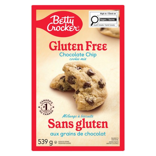 Betty Crocker Gluten-Free Cookie Mix Chocolate Chip 24 Servings 539 g