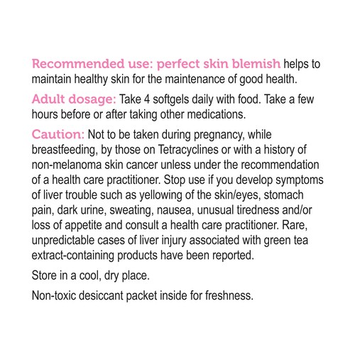 Genuine Health Perfect Skin Softgels 120 Count
