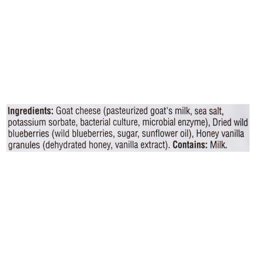 Woolwich Dairy Goat Cheese Wild Blueberry Vanilla 300 g