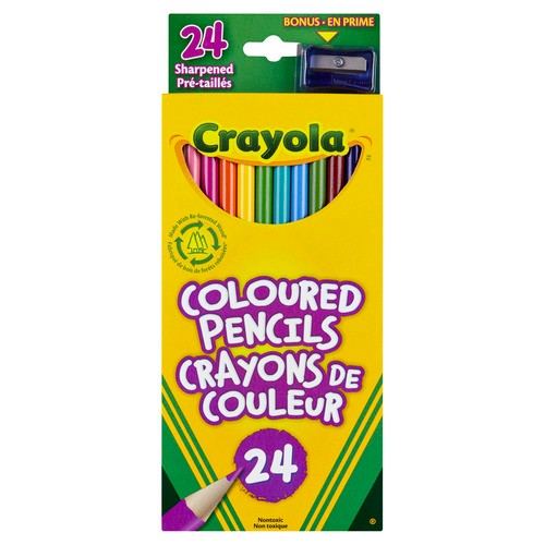 Crayola 24s Coloured Pencils 