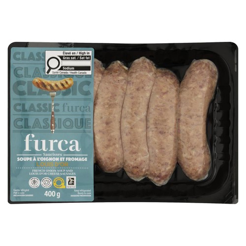 Furca Pork Sausages French Onion Soup & Louis D'or Cheese 400 g