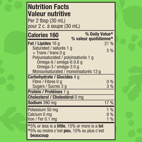 J.L. Kraft Pure Dressing & Marinade Miso Lime Ginger 355 ml