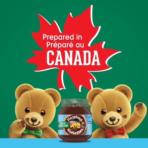 Kraft 45% Less Sugar Hazelnut Cocoa Spread 725 g