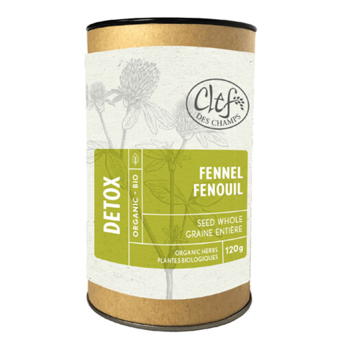 Clef des Champs Organic Detox Fennel Whole Seed 120 g