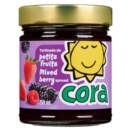 Cora Spread Mixed Berry 250 ml