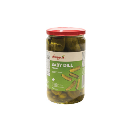 Longo's Pickles Baby Dill 750 ml