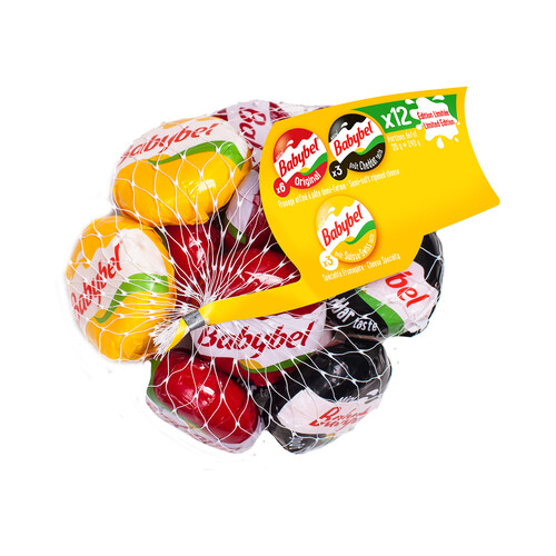 Mini Babybel Lactose-Free Cheese Multi Flavours 12 x 20 g