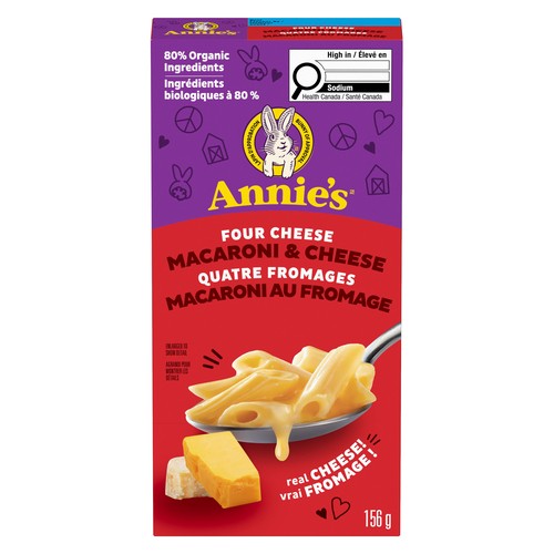 Annie's Macaroni & Cheese Mini Penne Pasta Four Cheese 156 g
