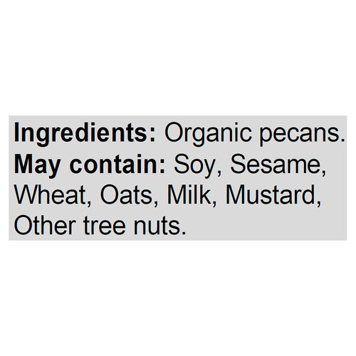 Left Coast Organics Raw Pecans 200 g