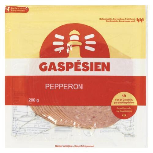 Gaspesien Deli Sliced Pepperoni 200 g