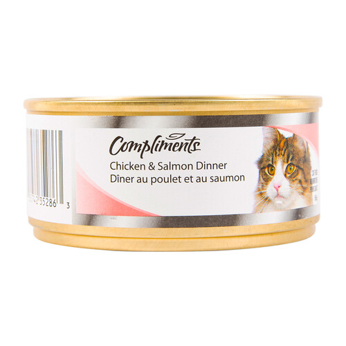 Compliments Wet Cat Food Chicken & Salmon 156 g