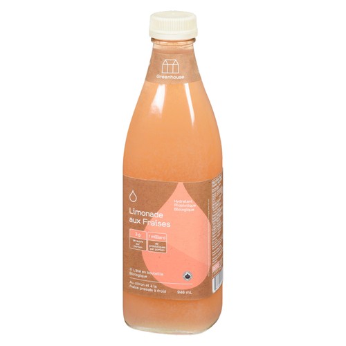 Greenhouse Organic Juice Strawberry Lemonade 946 ml (bottle)