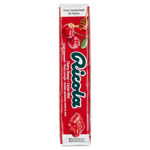 Ricola Cough Remedy Cherry Honey Stick 10 x 32 g