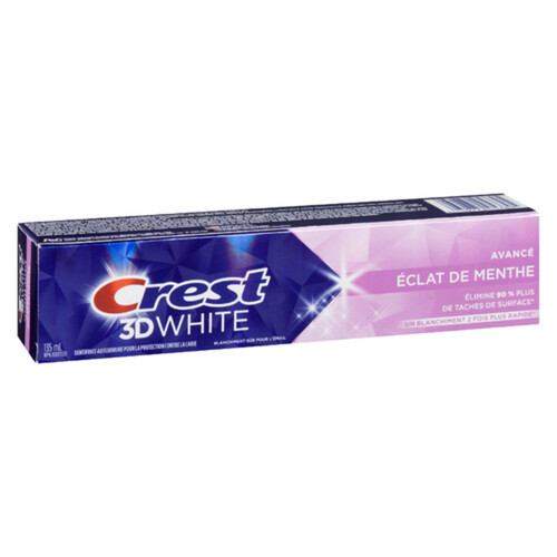 Crest 3D White Toothpaste Advanced Radiant Mint 135 ml